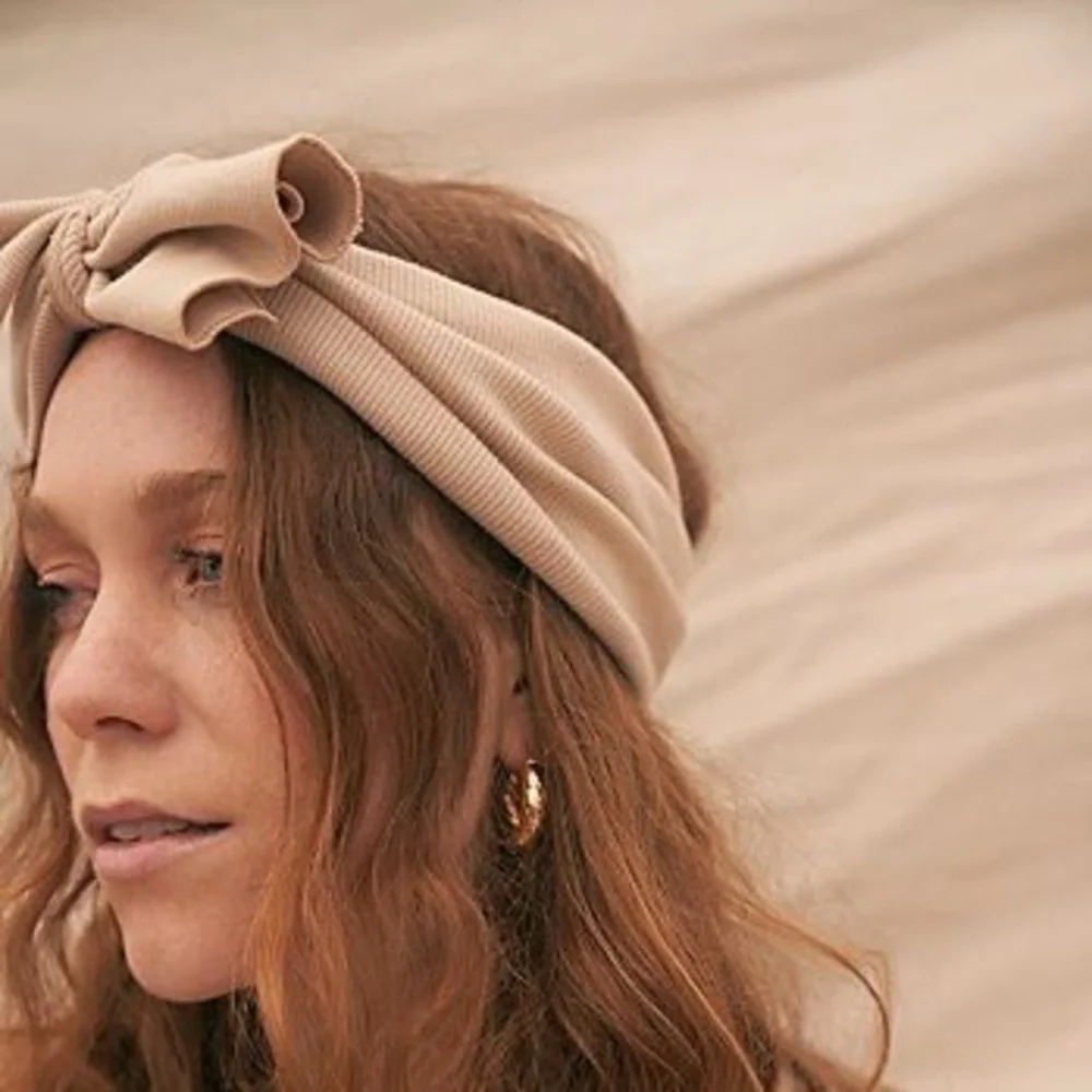 NWOT Anthropologie Knotted Brown Headband